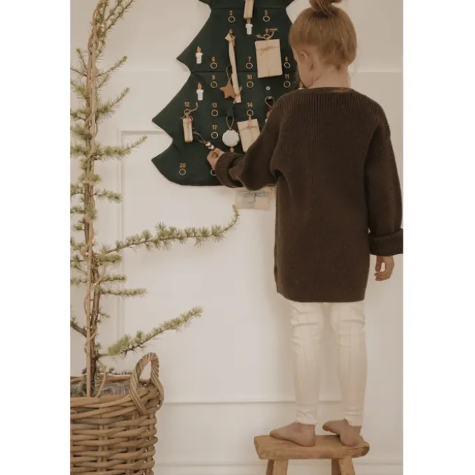 1–24 Adventskalender mit Haken– Weihnachtsbaum