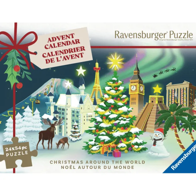Adventskalender Puzzle - Weihnachten weltweit