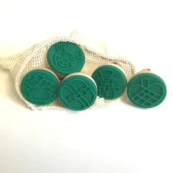Ailefo Knetgummi - Stempel, Weihnachten 5 Stk.