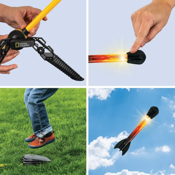 Air Rockets - LED Raketen, 3 Stk.