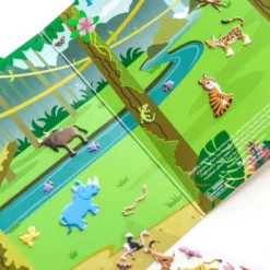 Aktivitätenbuch mit Aufklebern - Safari