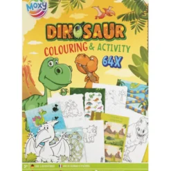 Aktivitätsbuch - Dinosaurier, 64 Seiten