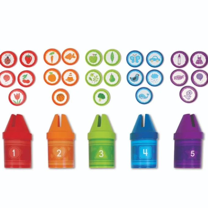 Aktivitätsset – Farben, Zahlen & Wörter