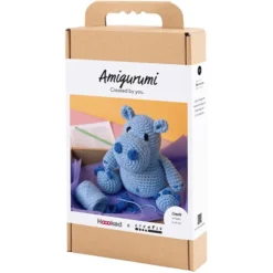 Amigurumi Häkelkit - Nilpferd Frode