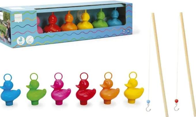 Angelspiel mit Enten - 6 Stk.