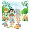 Anziehpuppen mit Stickern – Bonjour Paris