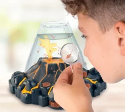 Aqua Dragons im Vulkan-Aquarium mit LED-Licht