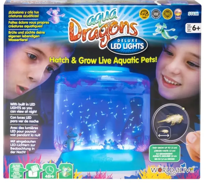 Aqua Dragons - Urzeitkrebse + Aquarium m. LEDs