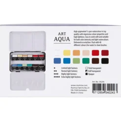 Aquarellfarben Art Aqua - 12 Farben