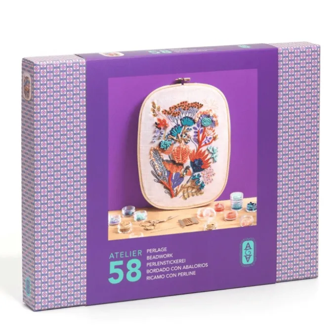 Atelier 58 - Perlenstickerei (Blumen)
