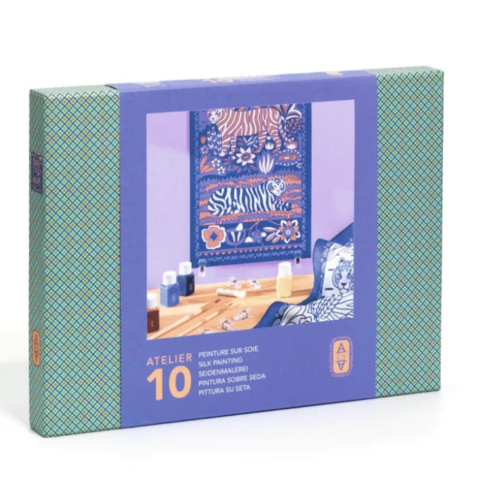 Atelier 10 - Seidenmalerei (Tiger)