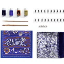 Atelier 10 - Seidenmalerei (Tiger)