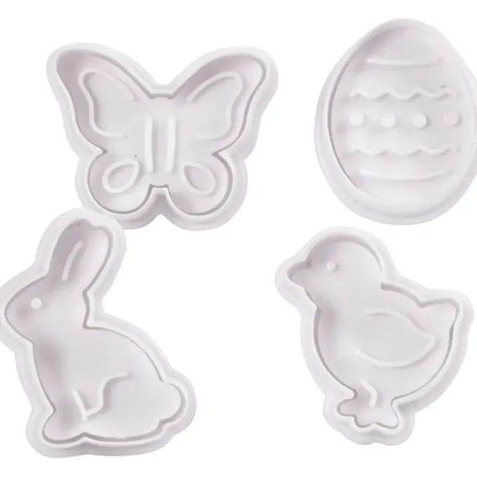 Ausstechformen m. Prägung - Ostern, 4 Stk
