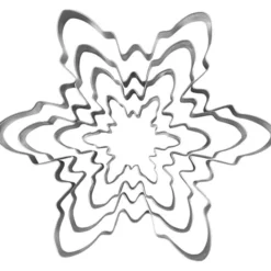 Ausstechformen - Schneeflocke, 4 Stk.