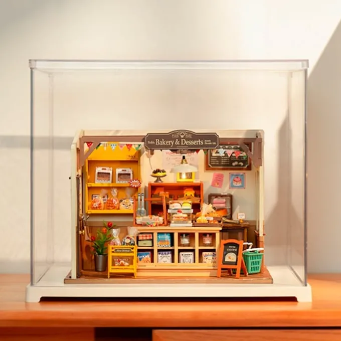 Ausstellungsbox für Klein, aber oho-Bausätze