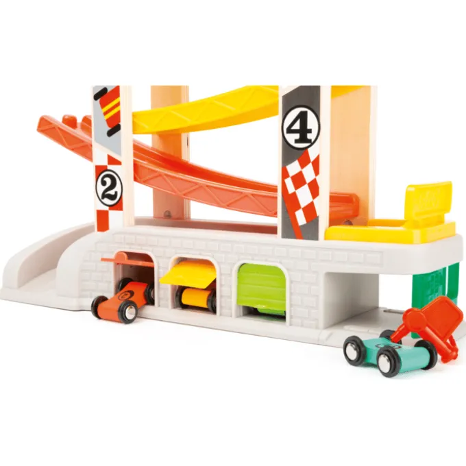 Autobahn mit Garage