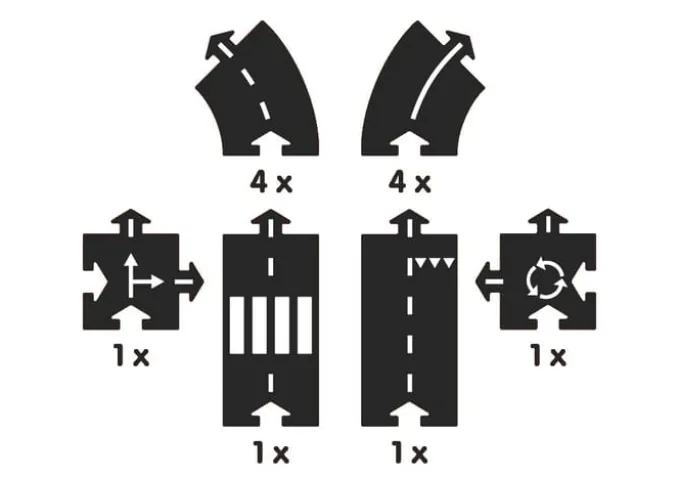 Autobahn Ringstraße - 12 Teile