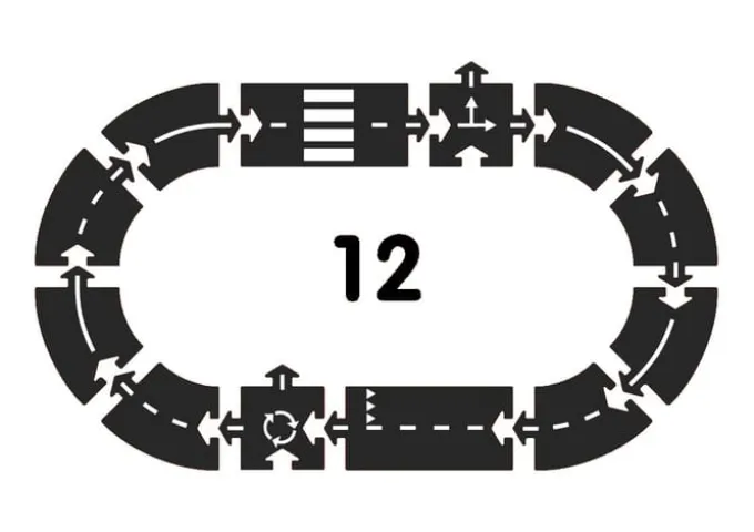 Autobahn Ringstraße - 12 Teile