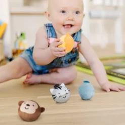 Babybälle - Safarifreunde, 4 Stk.