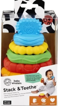 Baby Einstein - Stack & Teeth Beißringe