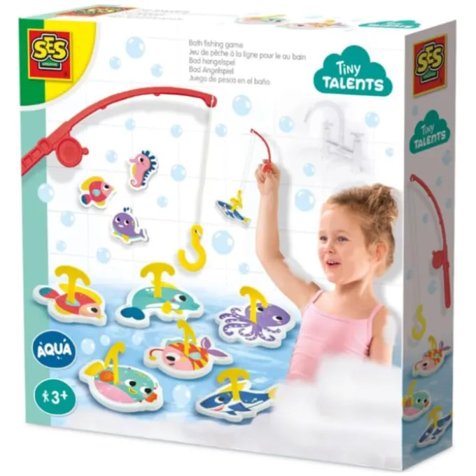 Badespiel - Angeln im Wasser