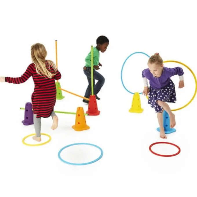 Balancierpfad Zubehör - Hula Hoops 50cm