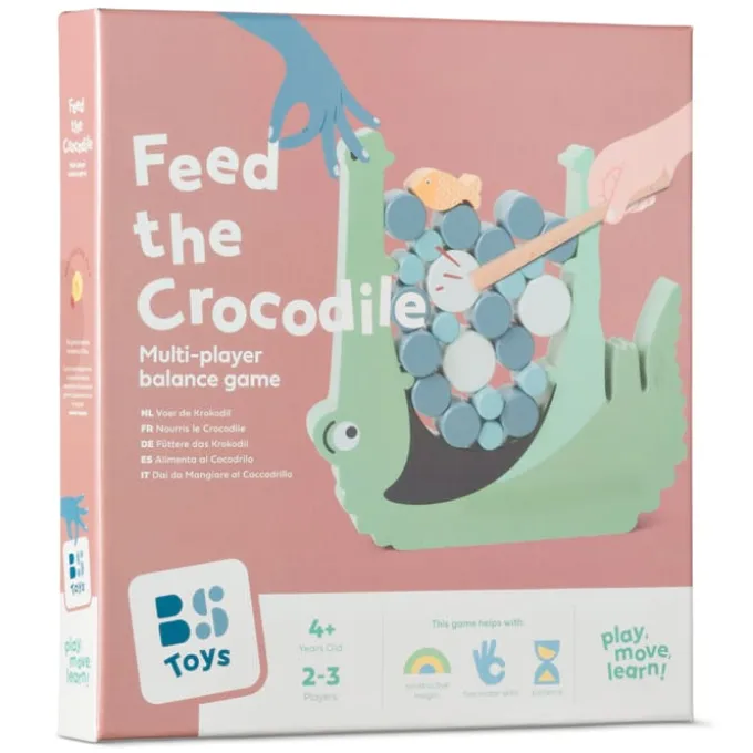 Balancierspiel hungrige Krokos