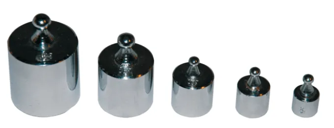Balkenwaage mit Gewichten (5-100 g)