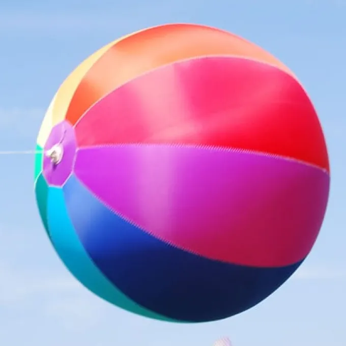 Ballonball mit Überzug - riesig