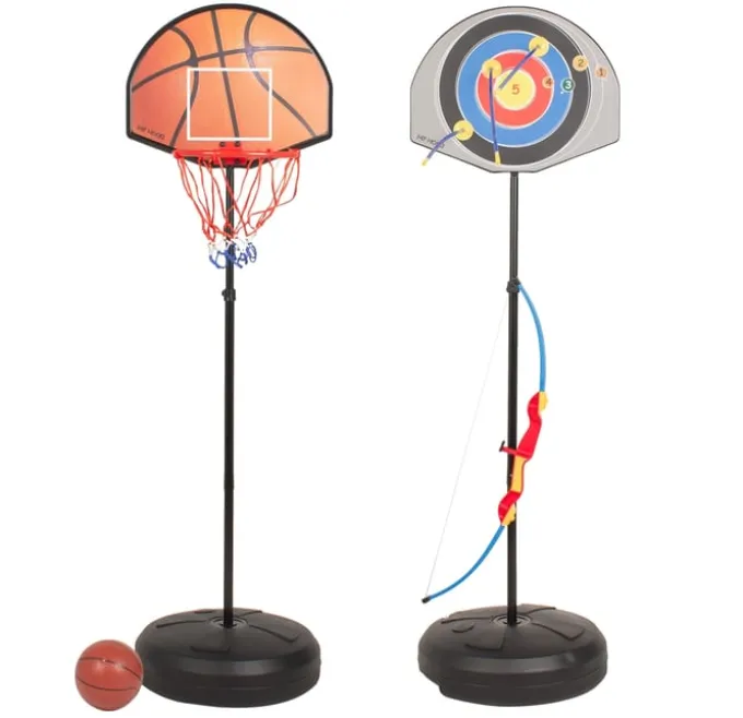 Basketball & Bogenschießen 2-in-1 Ständer