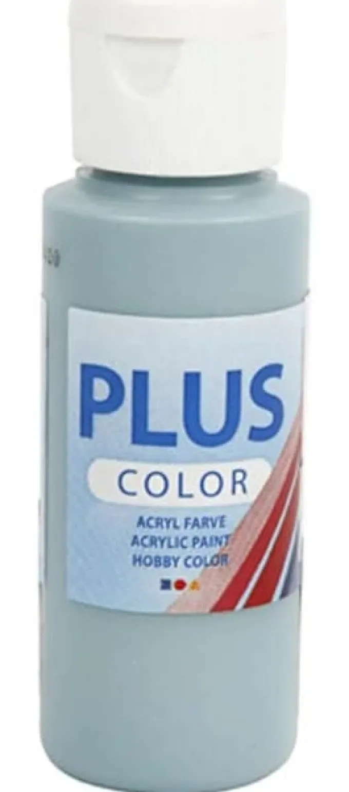 Bastelfarbe, 60 ml - taubenblau