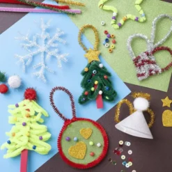 Bastelset - Pfeifenputzer Weihnachtsdeko