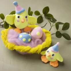 Bastelset - Silk Clay Osternest