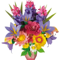 Baue einen Blumenstrauß (Papier) - Wildblumen