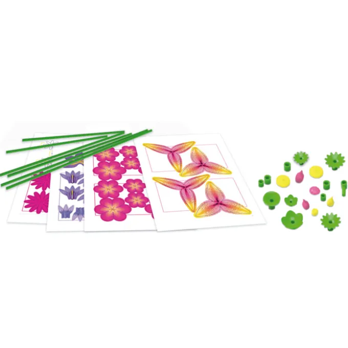 Baue einen Blumenstrauß (Papier) - Wildblumen