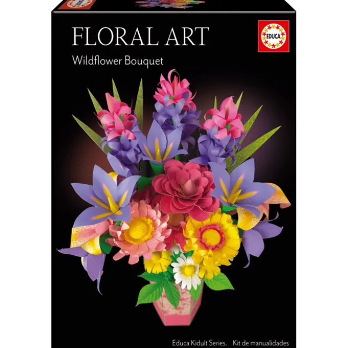 Baue einen Blumenstrauß (Papier) - Wildblumen