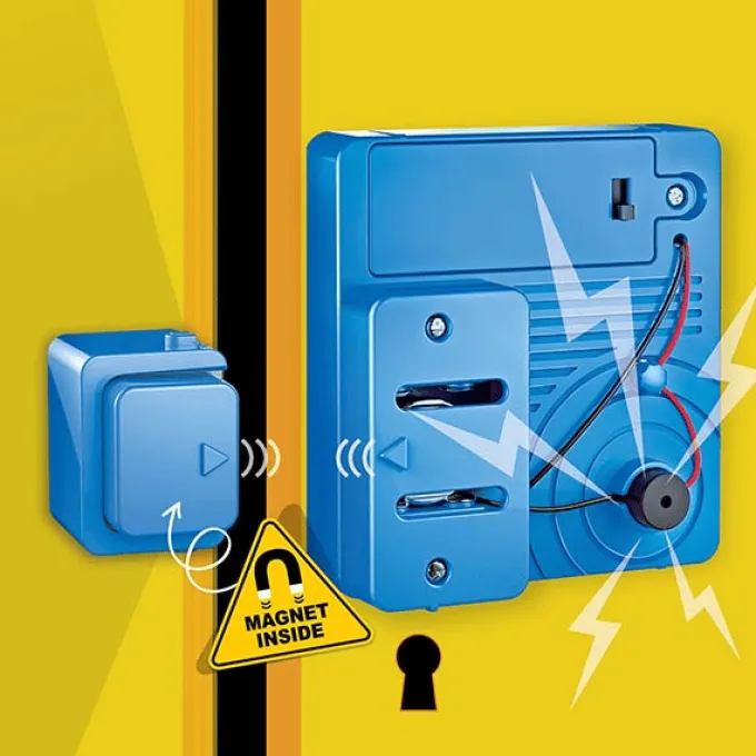 Baue einen magnetischen Einbrecheralarm
