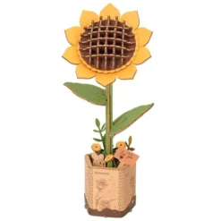 Bau-eine-Blume – Sonnenblume