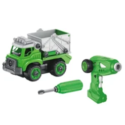 Bauen & Fahren – Müllwagen mit Fernbedienung