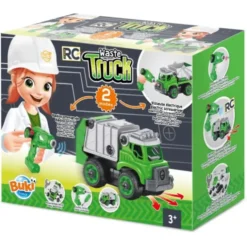 Bauen & Fahren – Müllwagen mit Fernbedienung