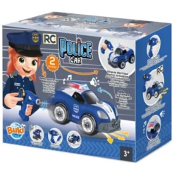 Bauen & Fahren – Polizeiauto mit Fernbedienung