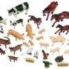 Bauernhoftiere - Set mit 35 Stk.