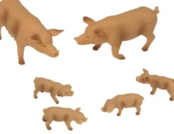Bauernhoftiere - Set mit 35 Stk.