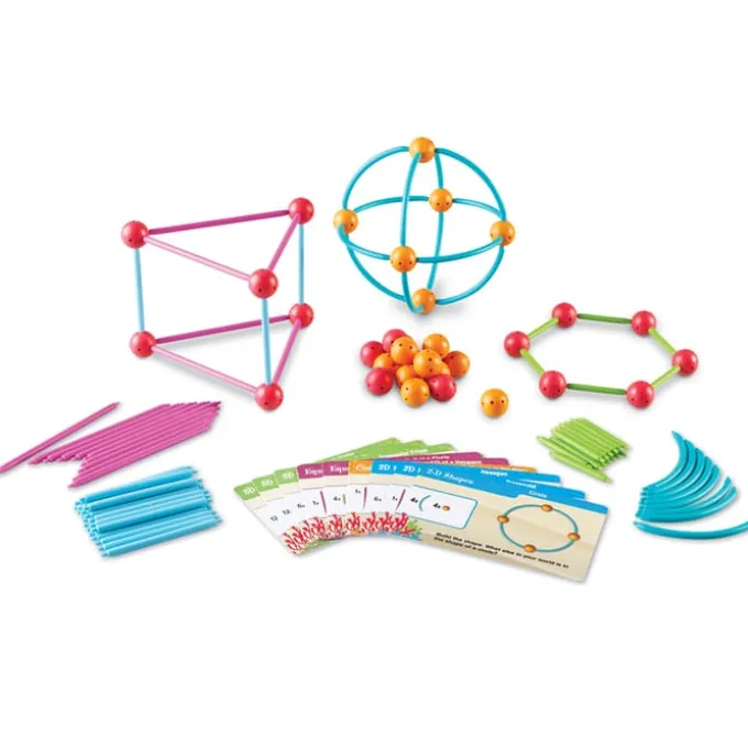 Baukasten Geometrie, 129 Teile