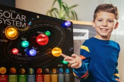 Bausatz - 3D Sonnensystem Poster m. Licht