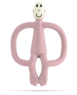 Beißring Matchstick Monkey - altrosa