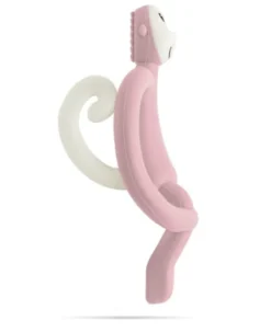 Beißring Matchstick Monkey - altrosa