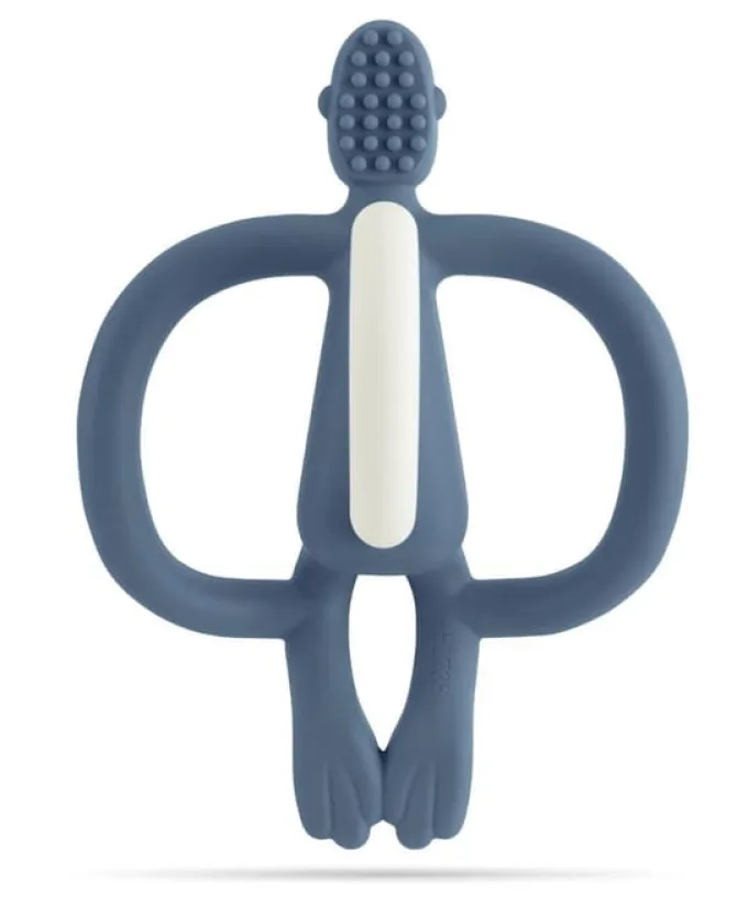 Beißring Matchstick Monkey - dunkelblau