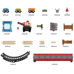 Bergmine - Eisenbahnset, 34 Teile