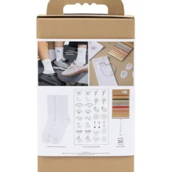 Besticke deine eigenen Socken, 3 Paar
